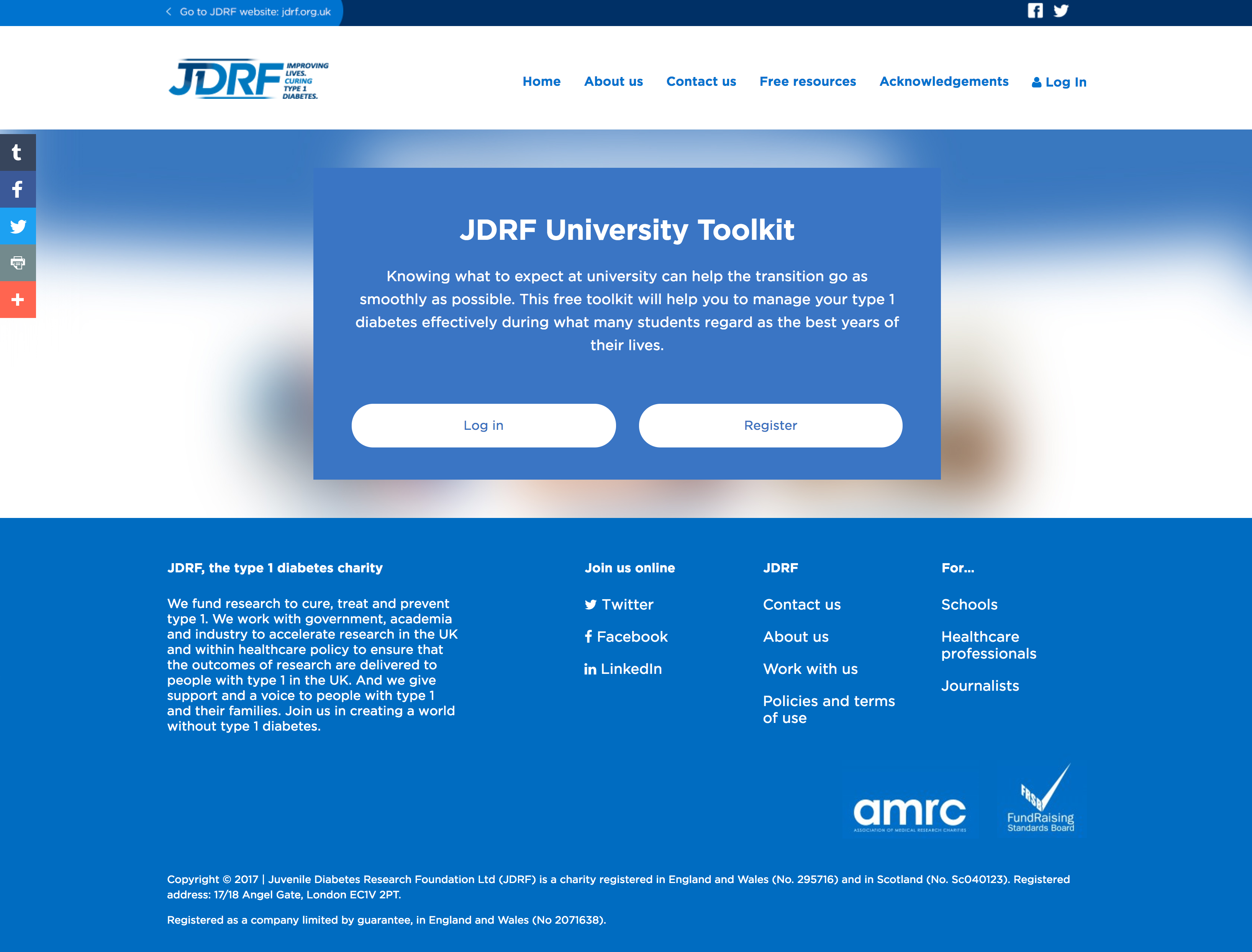 Diabetes Toolkit for University students launches